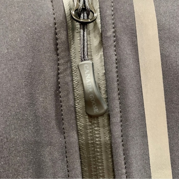 ๐ Canada Goose Black Label CW Hybridge Down Reflective Long Puffer Coat XS - Picture 6 of 16